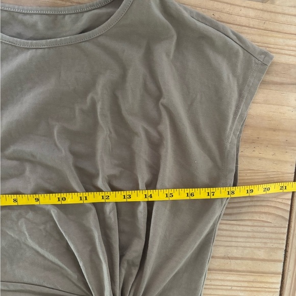 SHEIN Brown Ruched Sheath Midi Dress - Picture 7 of 10